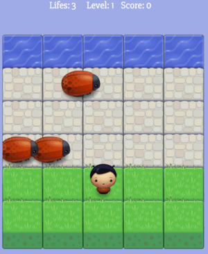 Picture of the bugs game